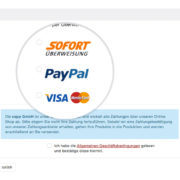 PayPal Problem im Webshop wurde behoben