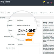 Eigene Domain Funktion ist ab sofort im Shop System verfügbar.