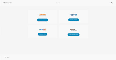 Viele Zahlungsmöglichkeiten - BILDKOPIE Galerien mit Onlineshop (Webshop, Shopsystem)für Fotografen - Alle gängigen Zahlungsmethoden – Überweisung, Paypal, Kreditkarte oder Vorkasse – einfach & schnell für deine Kunden